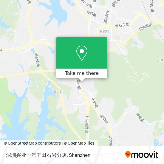 深圳兴业一汽丰田石岩分店 map