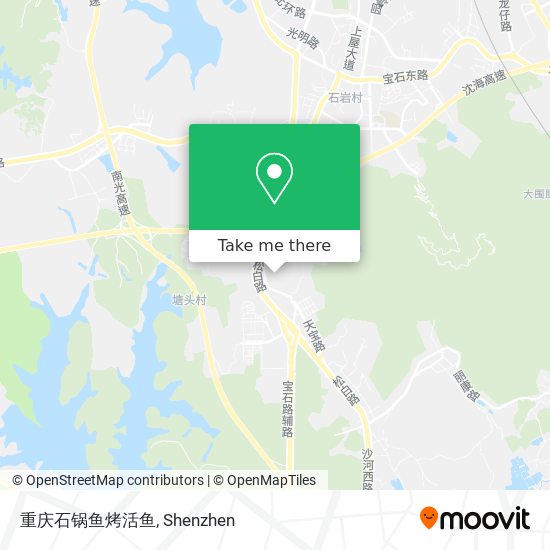 重庆石锅鱼烤活鱼 map