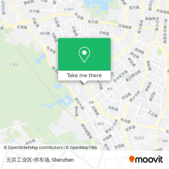 元芬工业区-停车场 map