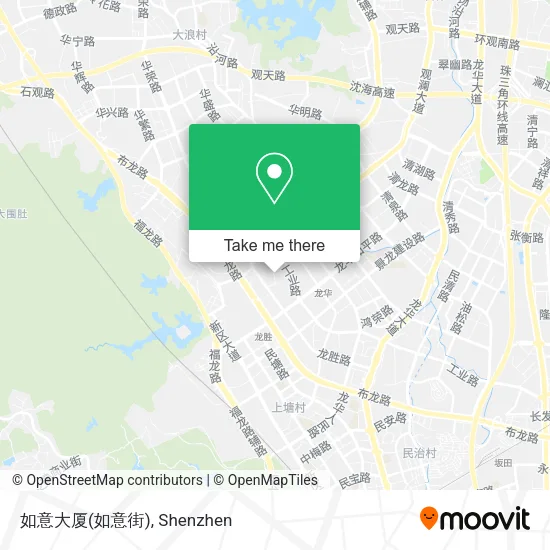 如意大厦(如意街) map