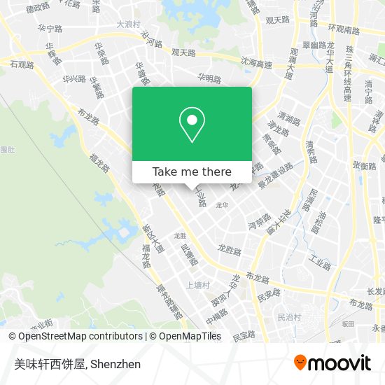 美味轩西饼屋 map