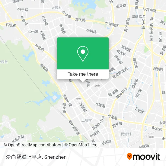爱尚蛋糕上早店 map