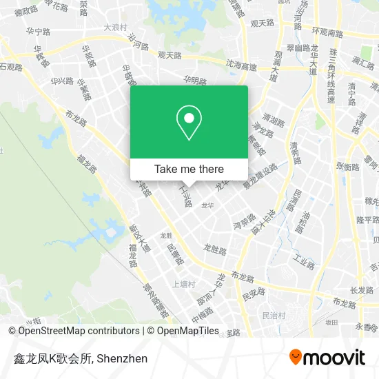 鑫龙凤K歌会所 map