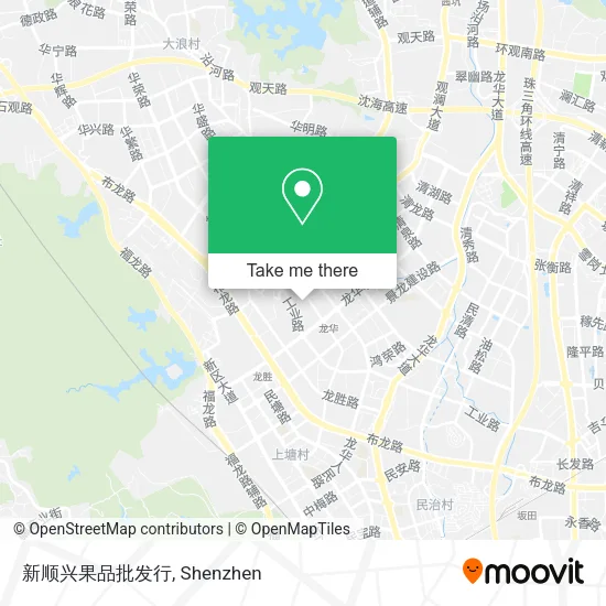 新顺兴果品批发行 map