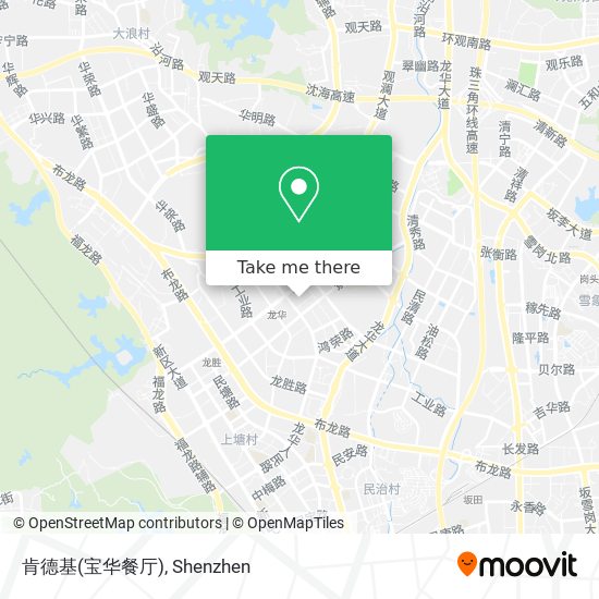 肯德基(宝华餐厅) map