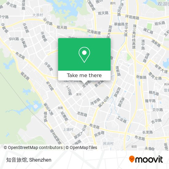 知音旅馆 map