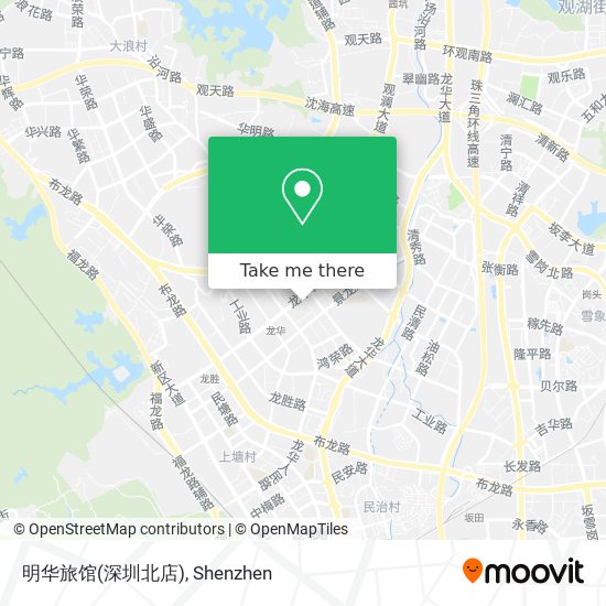 明华旅馆(深圳北店) map