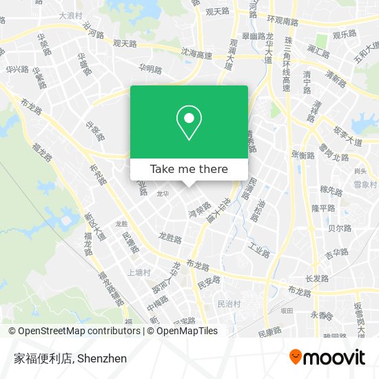 家福便利店 map