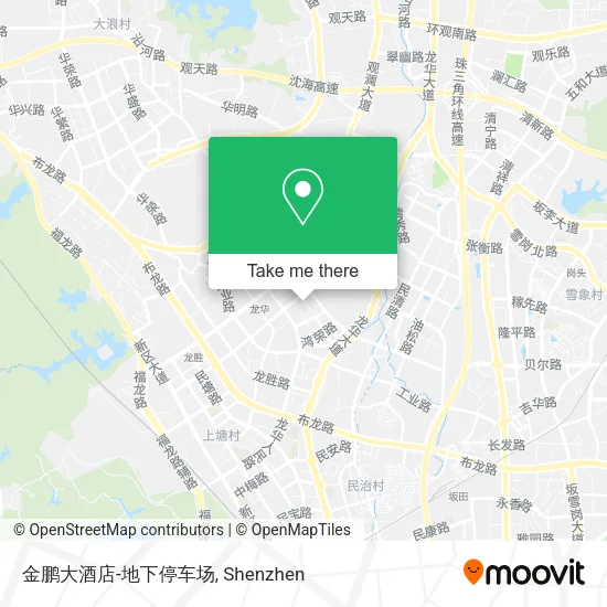 金鹏大酒店-地下停车场 map