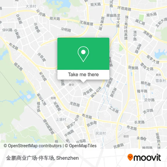 金鹏商业广场-停车场 map