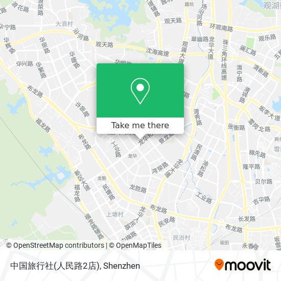 中国旅行社(人民路2店) map