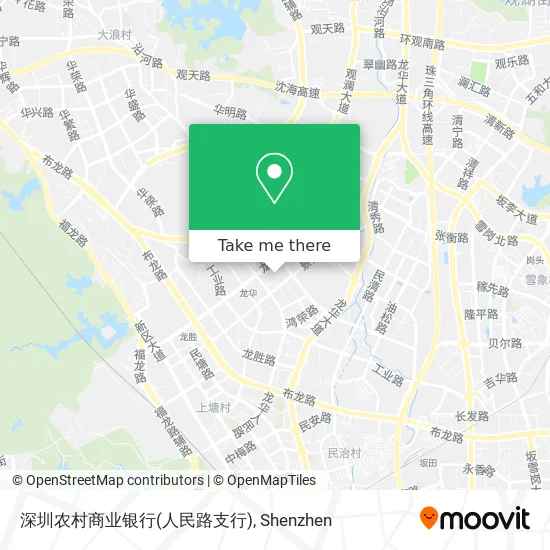 深圳农村商业银行(人民路支行) map