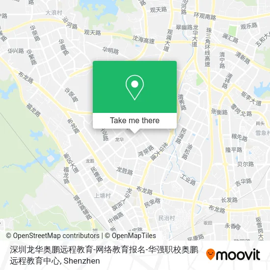 深圳龙华奥鹏远程教育-网络教育报名-华强职校奥鹏远程教育中心 map