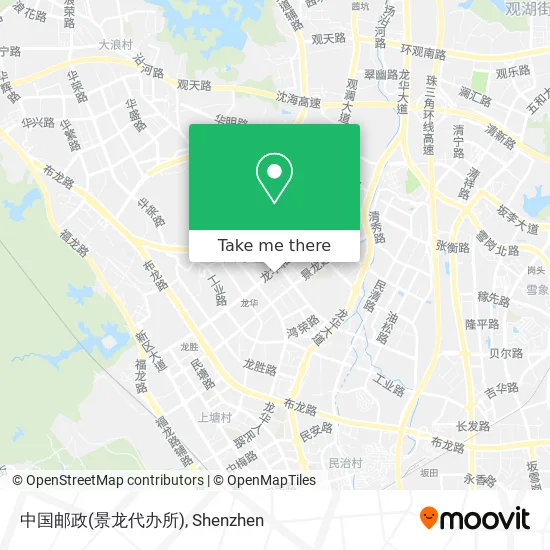 中国邮政(景龙代办所) map