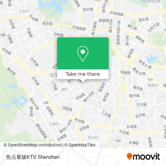 焦点量贩KTV map