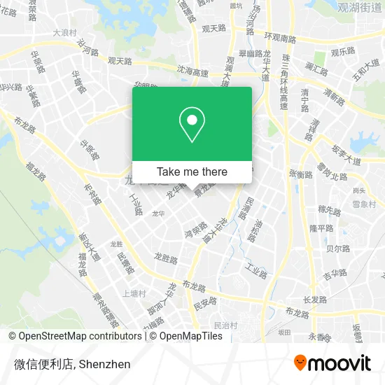 微信便利店 map