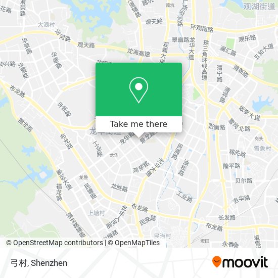 弓村 map