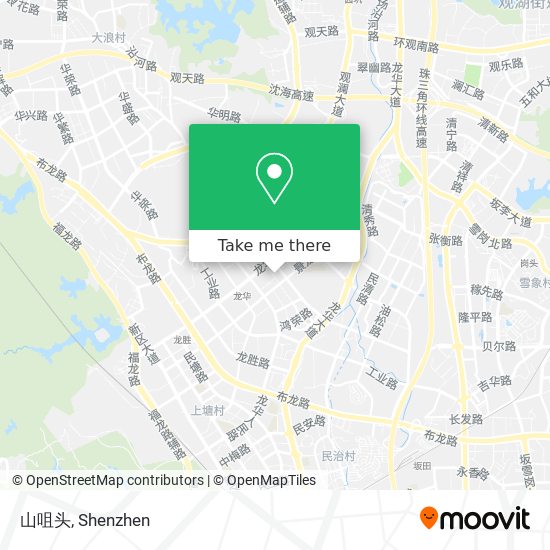 山咀头 map