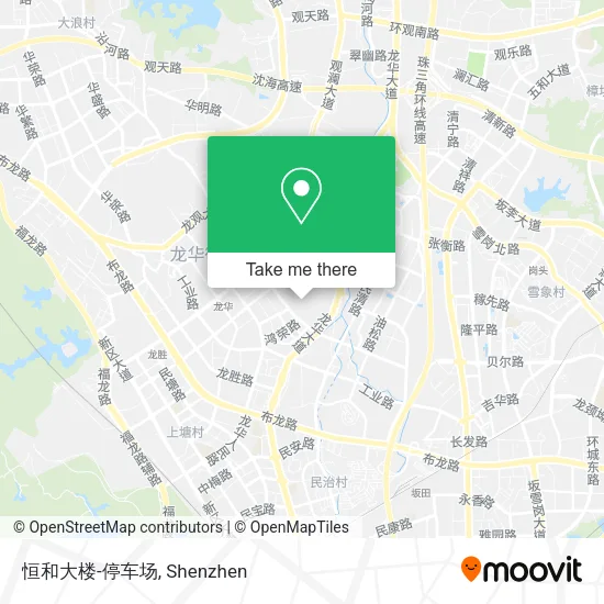 恒和大楼-停车场 map