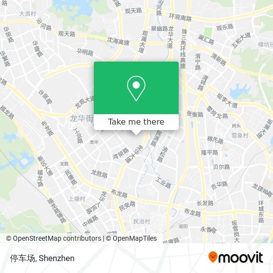 停车场 map