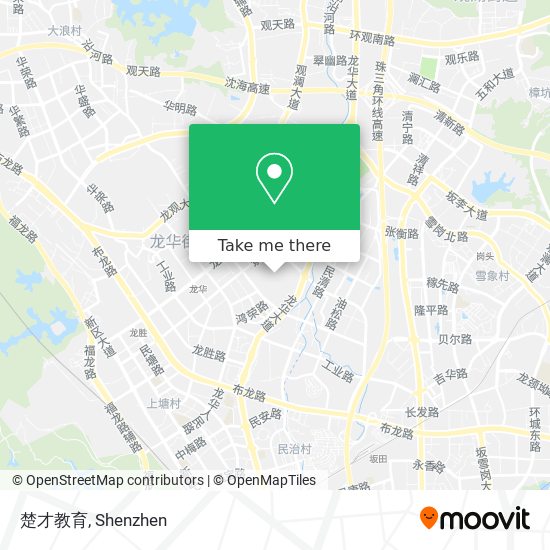 楚才教育 map