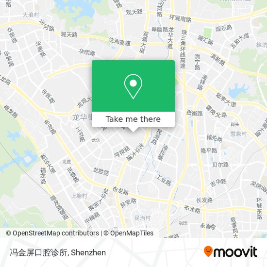 冯金屏口腔诊所 map