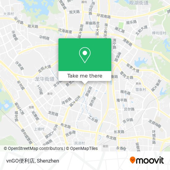 vnGO便利店 map
