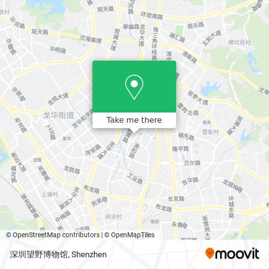 深圳望野博物馆 map