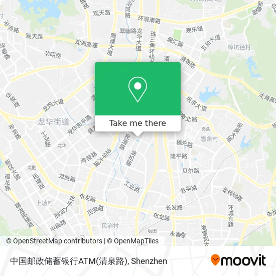 中国邮政储蓄银行ATM(清泉路) map