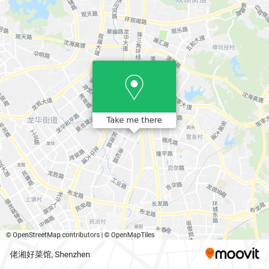 佬湘好菜馆 map
