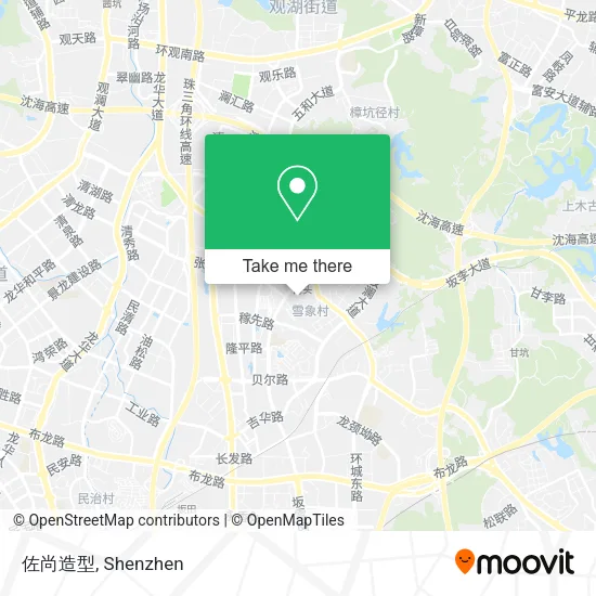 佐尚造型 map
