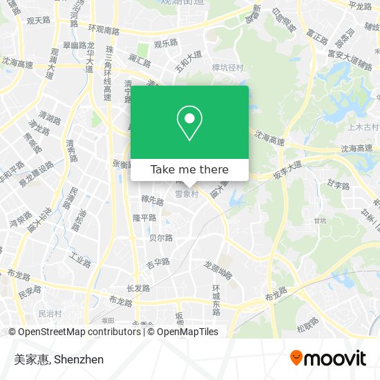 美家惠 map