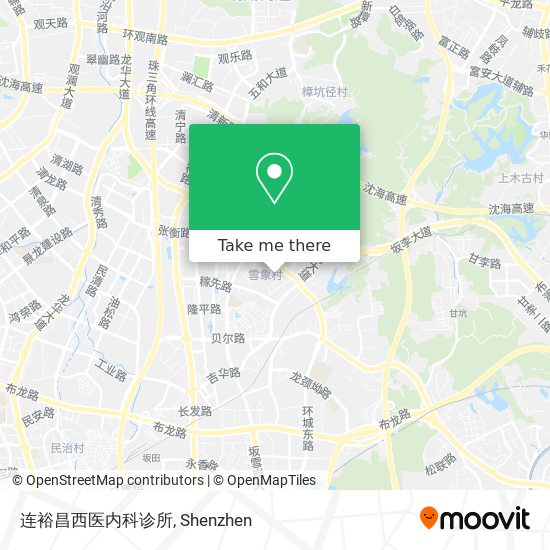 连裕昌西医内科诊所 map