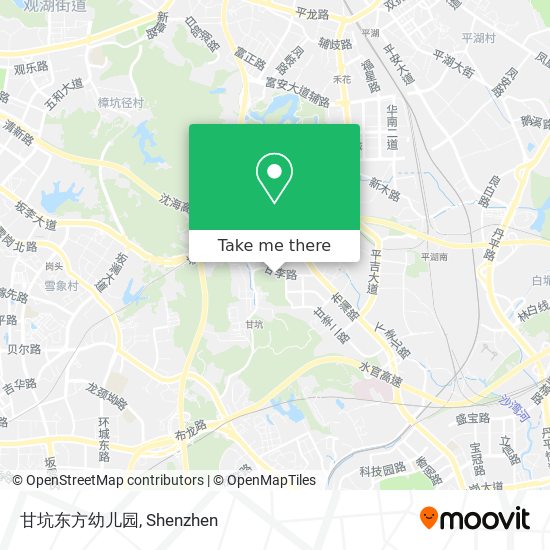 甘坑东方幼儿园 map