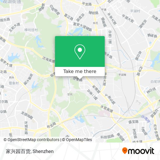 家兴园百货 map