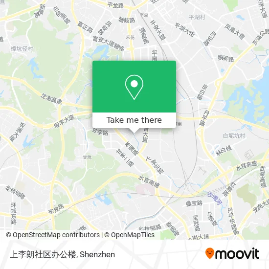 上李朗社区办公楼 map