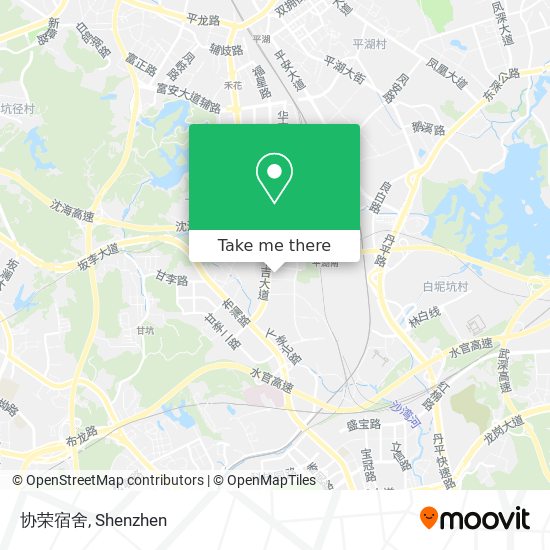 协荣宿舍 map