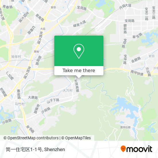 简一住宅区1-1号 map