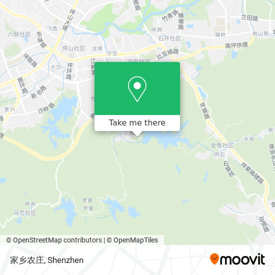 家乡农庄 map