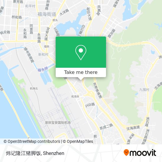 炜记隆江猪脚饭 map