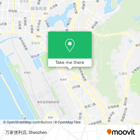 万家便利店 map