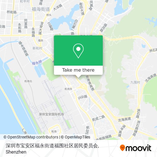 深圳市宝安区福永街道福围社区居民委员会 map