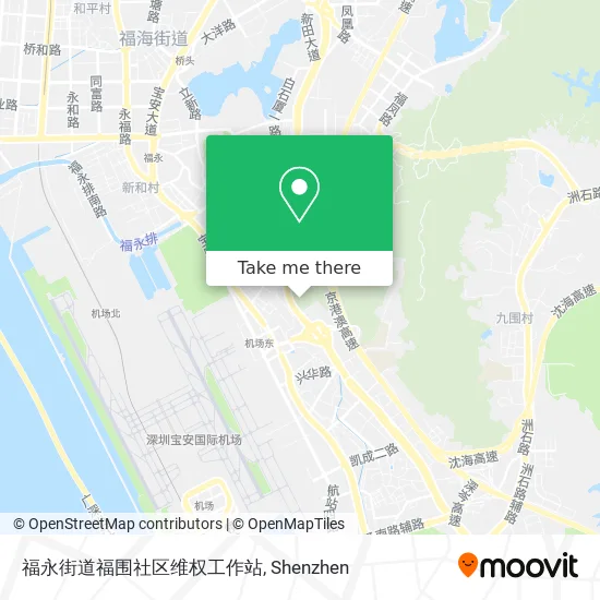 福永街道福围社区维权工作站 map