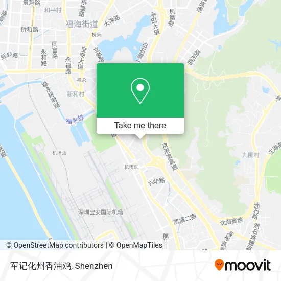 军记化州香油鸡 map