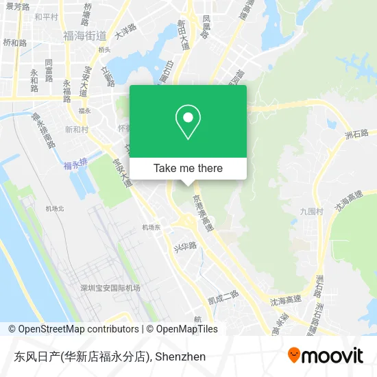 东风日产(华新店福永分店) map