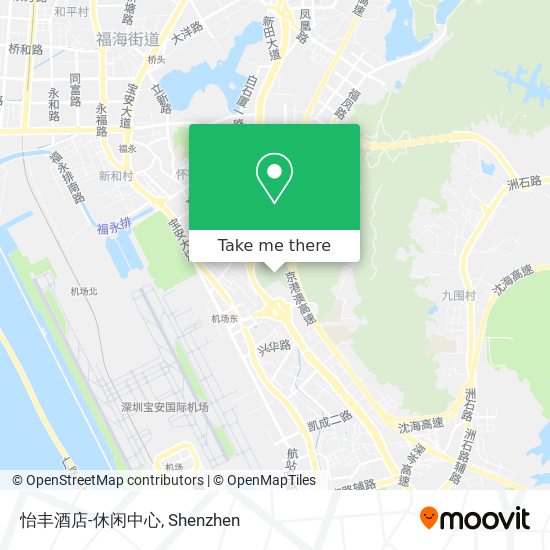 怡丰酒店-休闲中心 map