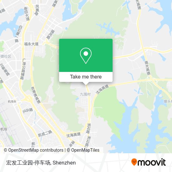 宏发工业园-停车场 map