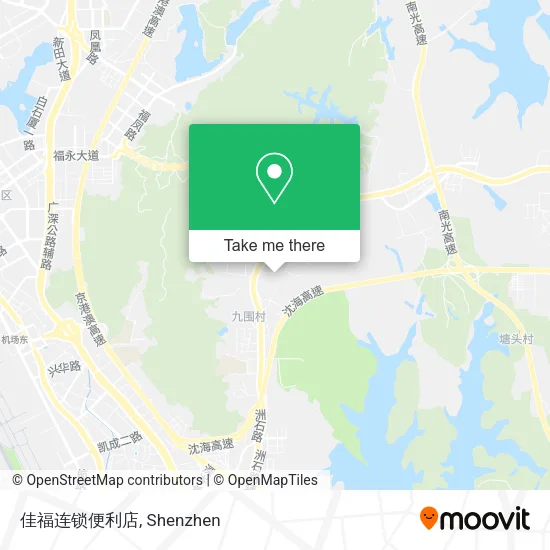 佳福连锁便利店 map