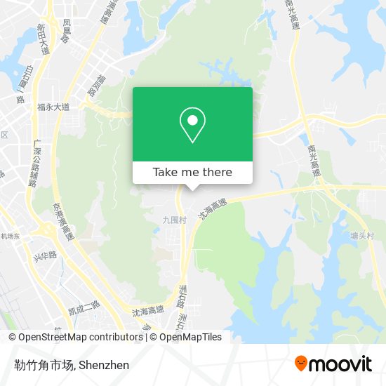 勒竹角市场 map