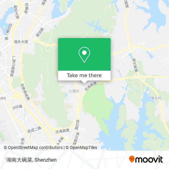 湖南大碗菜 map